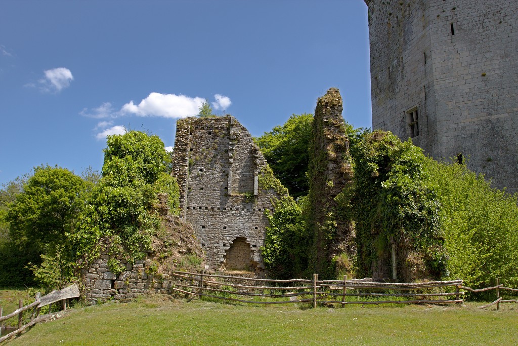 chateau de largoet tours d'elven kasteel hdr elven frankrijk france bretagne morbihan forteresse